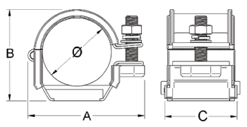 BICON-Prysmian-379SC-Series-Orbit-Single-Way-Cable-Cleats