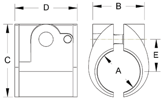 BICON-Prysmian-Galvanised-Cast-Iron-Claw-Cable-Cleat-Low-370CG-Series