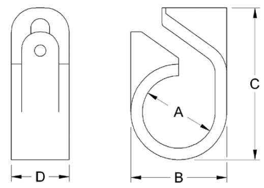 BICON-Prysmian-Telcleat-385AA-Type-Cable-Cleat